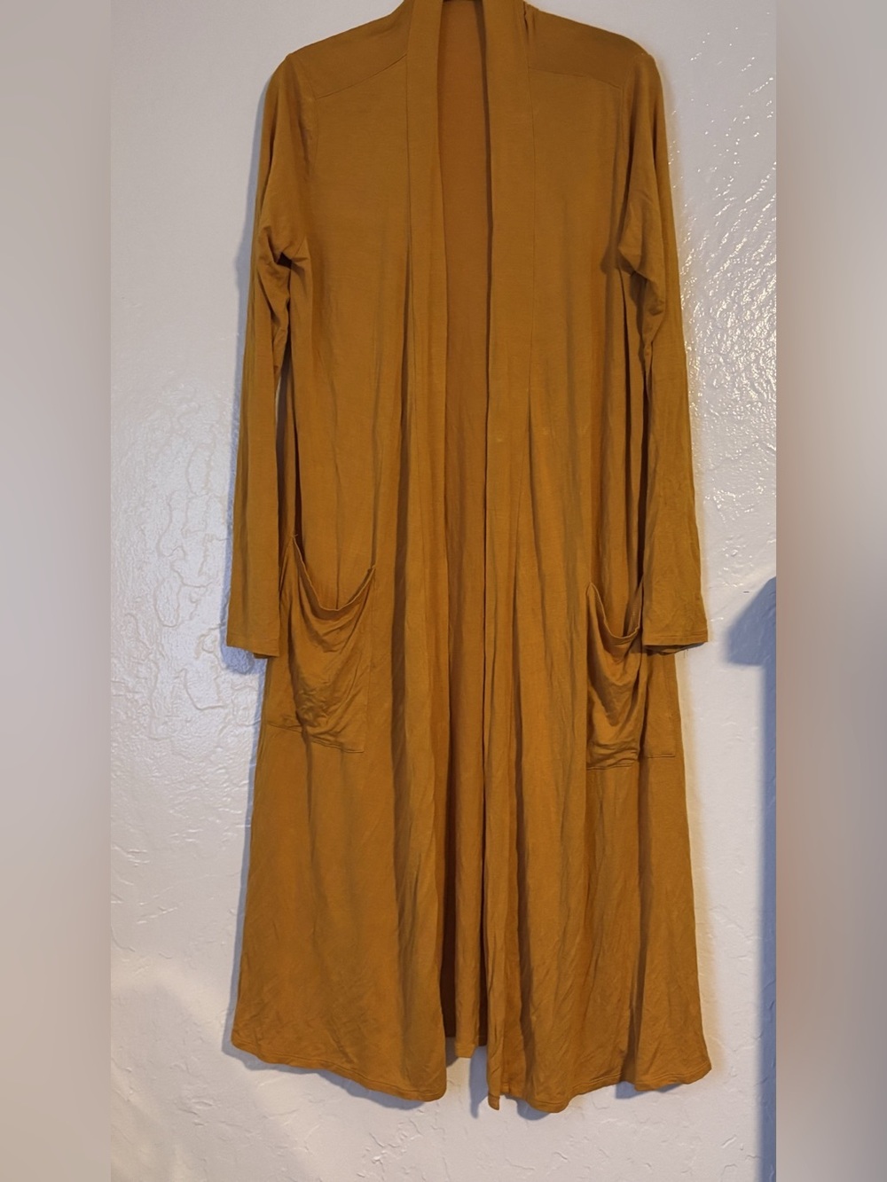 Active USA Orange Maxi Dress Size Medium Rayon Blend